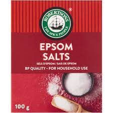 Robertsons 100g Box Epsom Salts