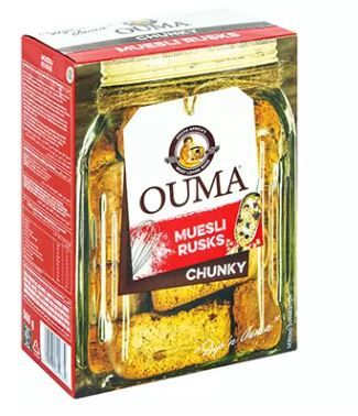 Muesli Ouma Rusks 1kg Box