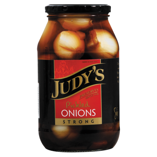 Judys Strong Pickled Onions