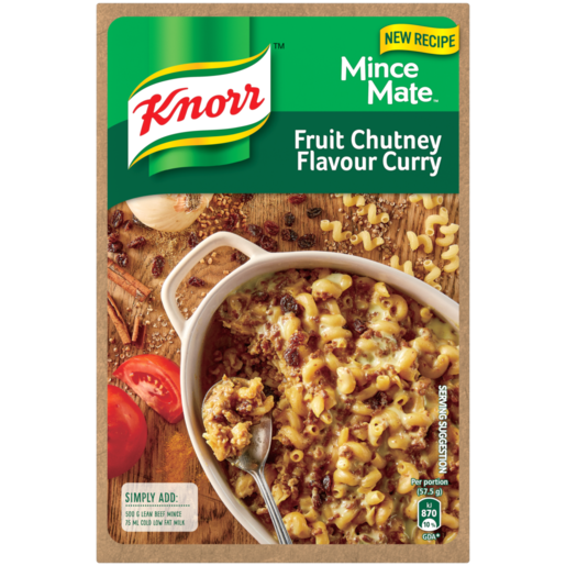 Knorr Fruity Chutney Curry Mince Mates