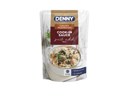 Creamy Mushroom Denny's cook in sauce