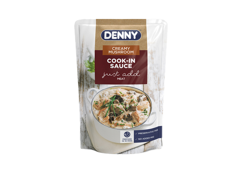 Creamy Mushroom Denny's cook in sauce