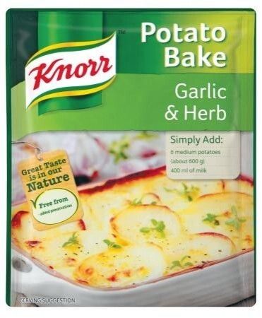 Knorr Garlic &amp; Herb Potato Bake