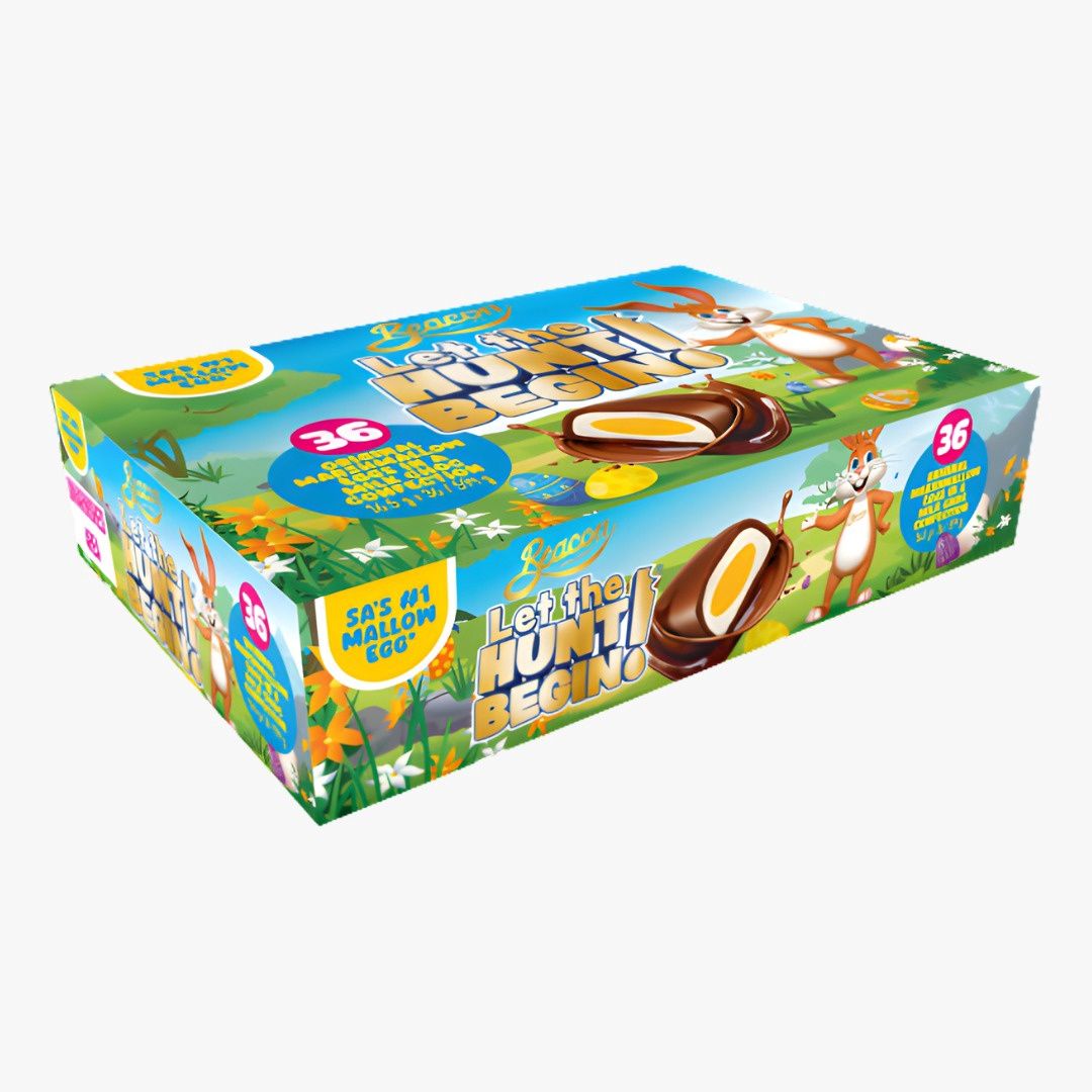 Mallows Milk choco Egg Box (36)- Easter