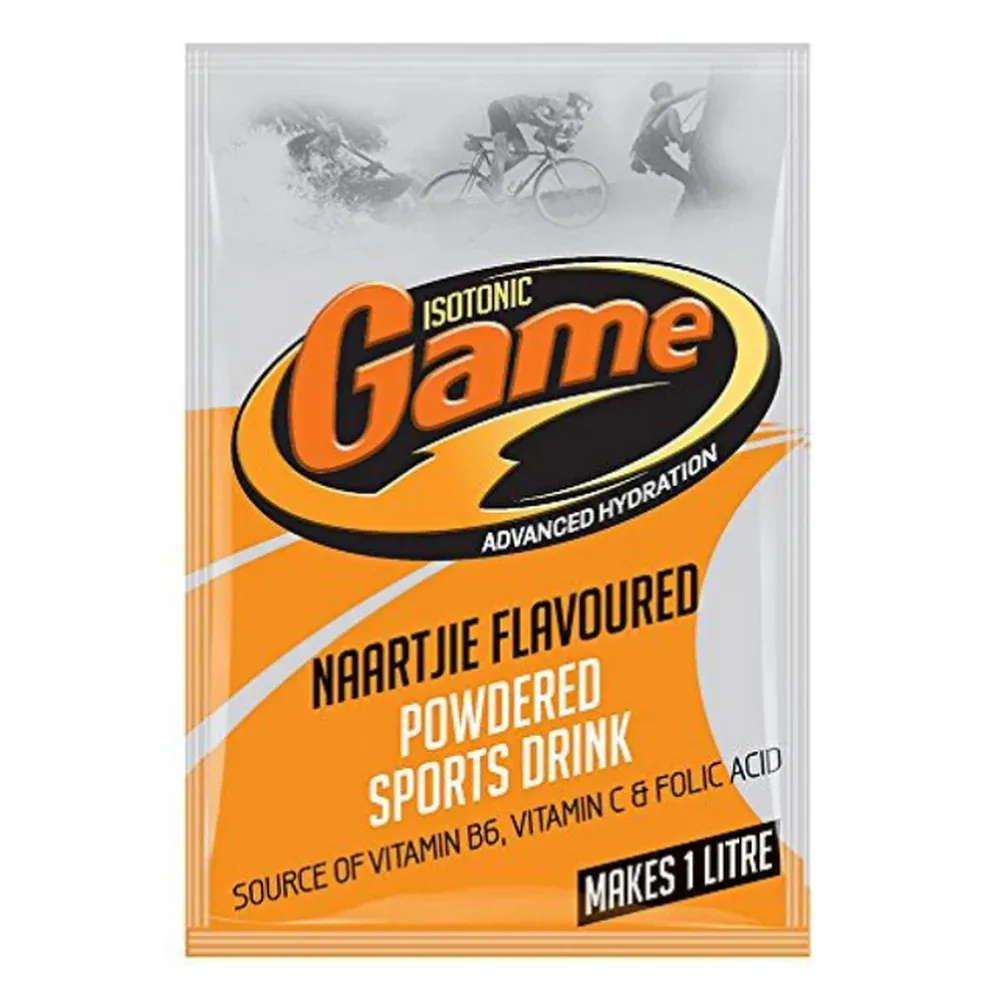 Isotonic Game Powder Naartjie 80g Sachet