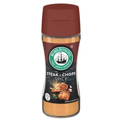 Robertsons Spice Steak &amp; Chops Spice 86g Bottle