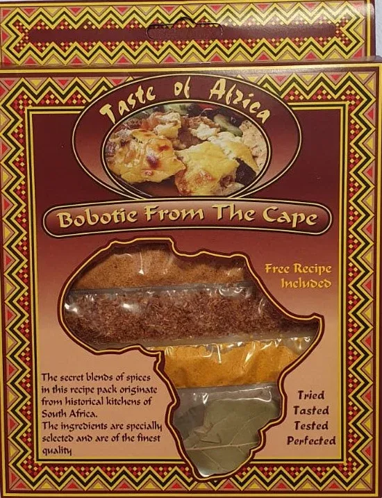 Taste Of Africa Bobotie from the Cape 60g Pack