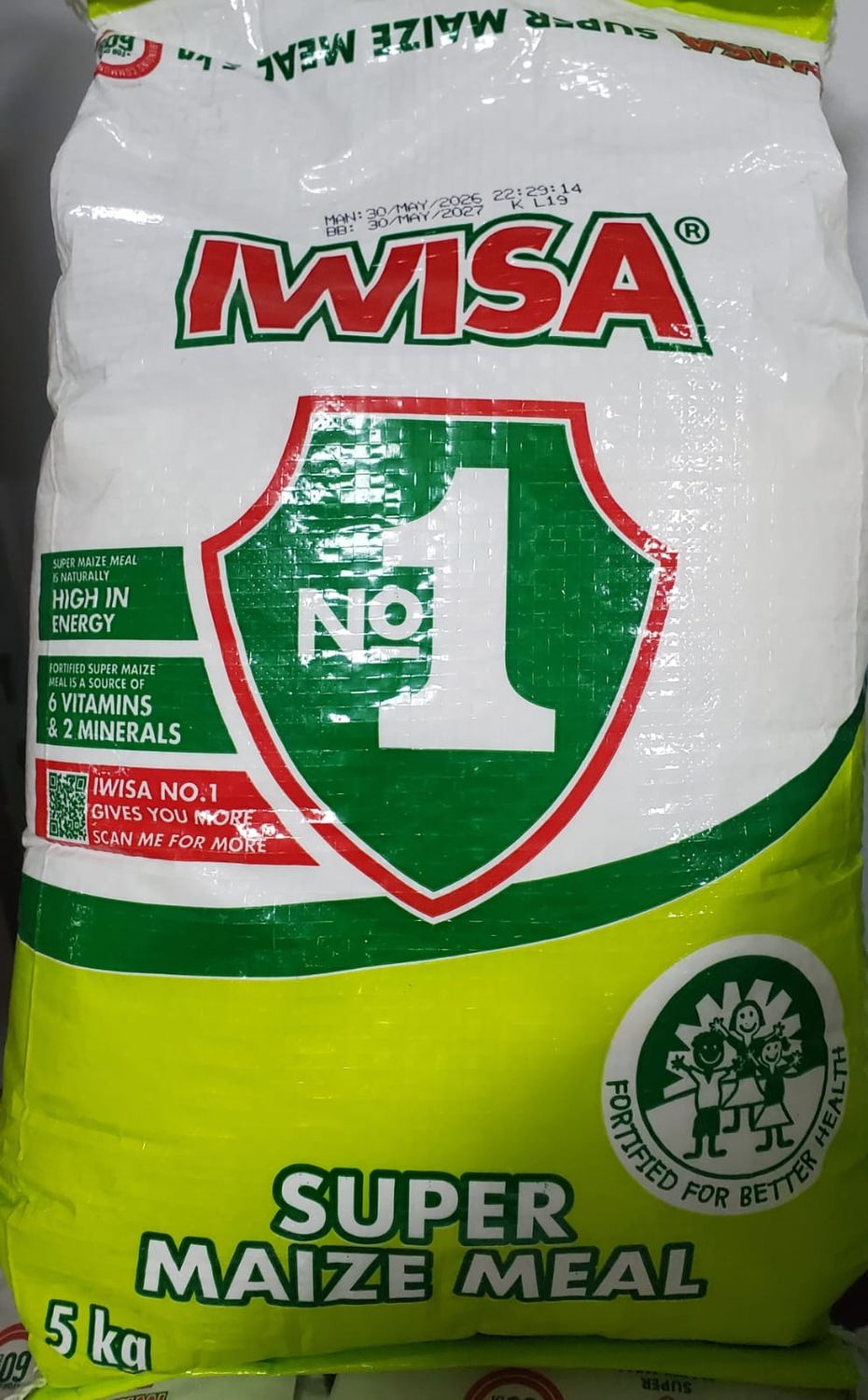 Iwisa Maize Meal 5kg Bag