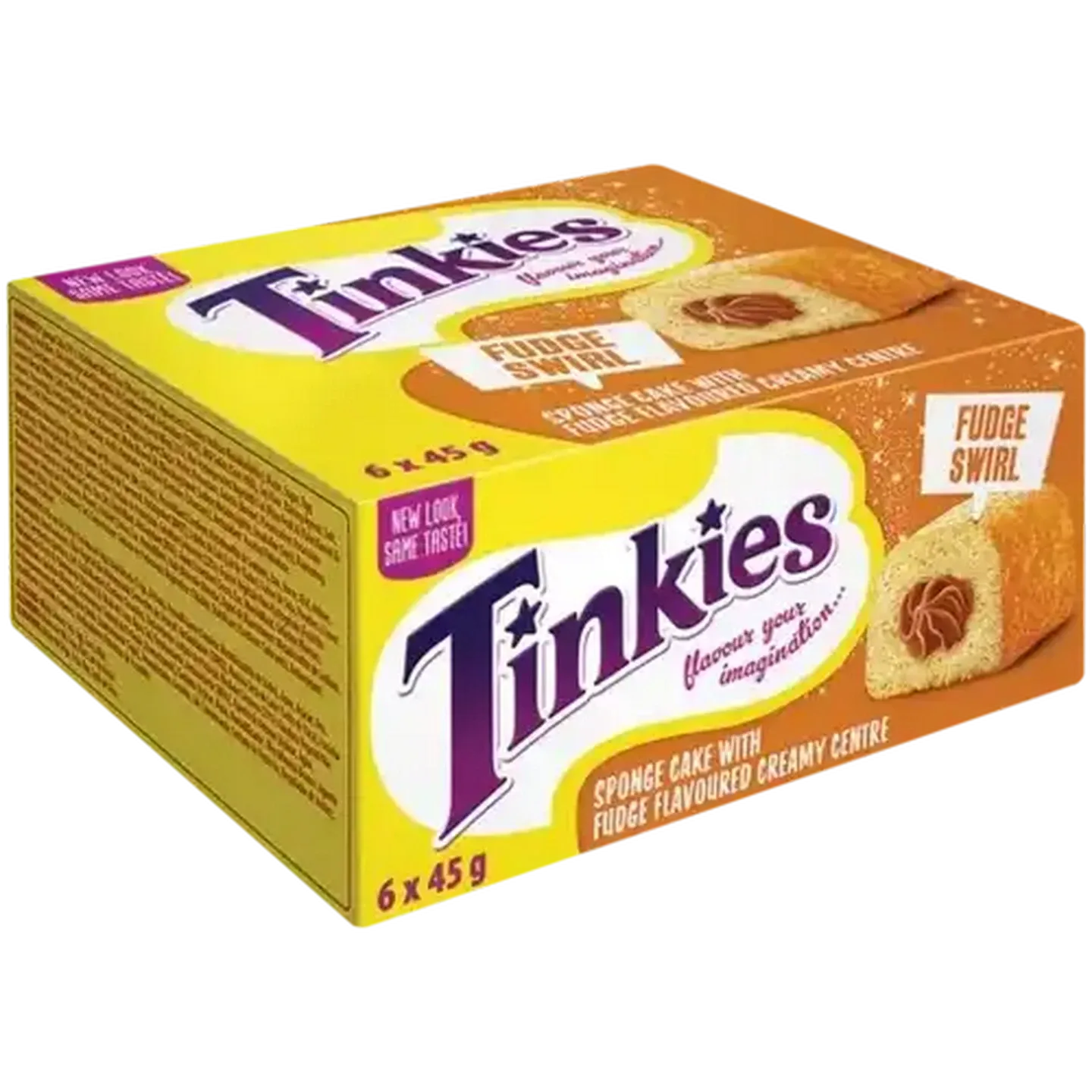 Tinkies Fudge Swirl 6x45g Bar