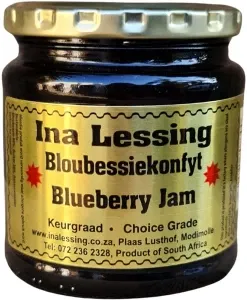 Lessing Jam Blue Berry 300 ml Jar