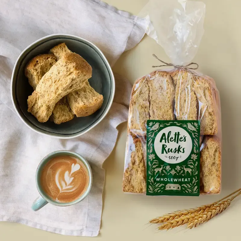 Alettes rusks Wholewheat 500g Pack