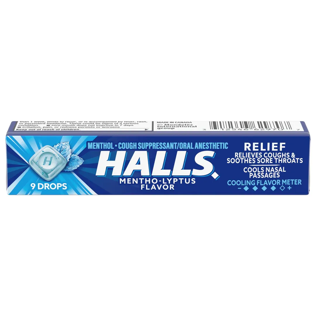 Halls Lozenges Menthol Eucalyptus 9 units