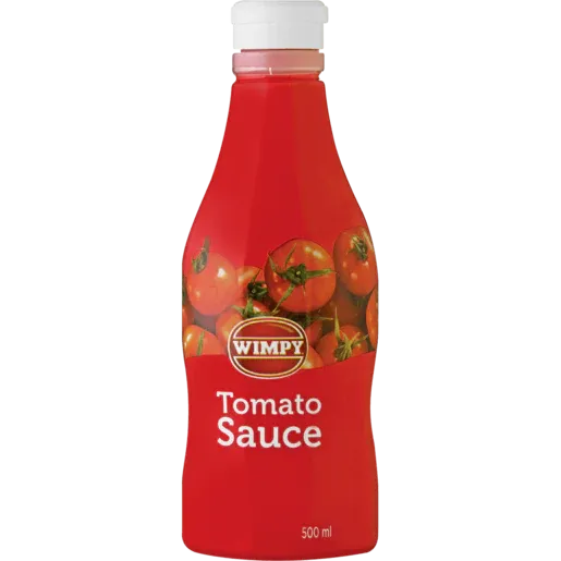 Wimpy Tomato Sauce 500ml Bottle