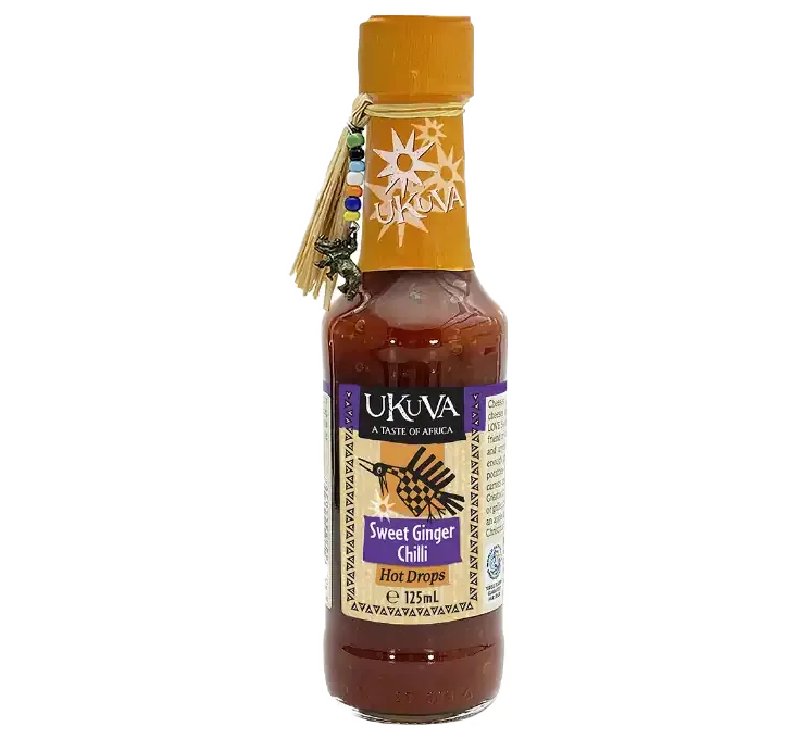 Ukuva Hot Drops Sweet Ginger Chilli Sauce