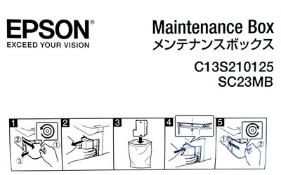 EPSON MAINTENANCE BOX SC-F100