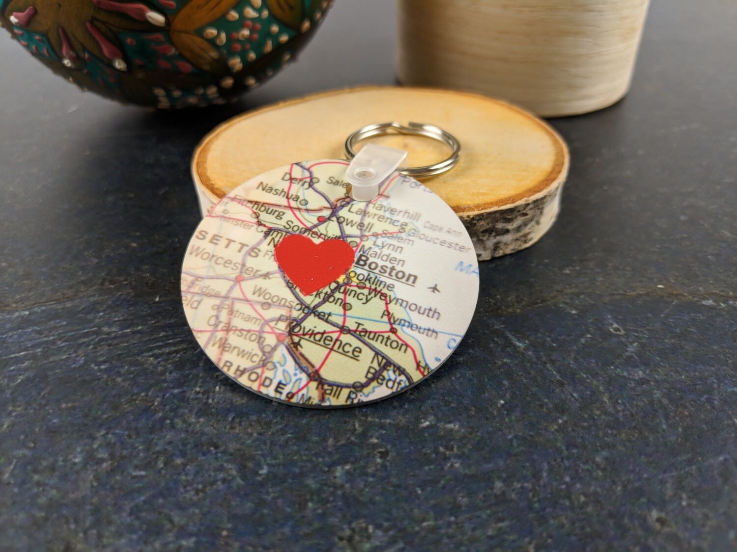 PORTE CLEF-ROND -FRP