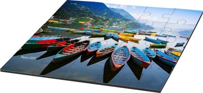 PUZZLE EN BOIS 17,4 X 24,9 CM - 60 PCES