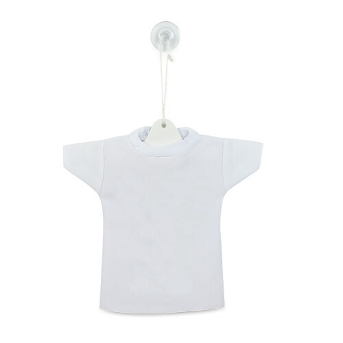 MINI T SHIRT BLANC 20X19 CM