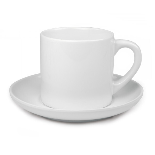 TASSE CAFÉ + SOUCOUPE