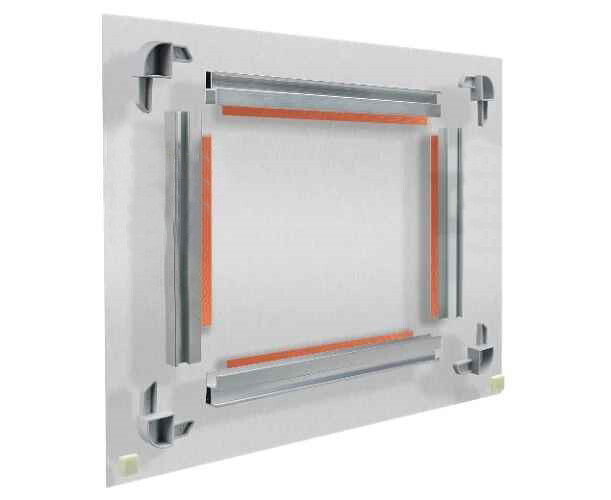 Kit complet pour fixation de panneau