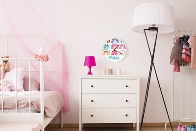HORLOGE RONDE MURALE