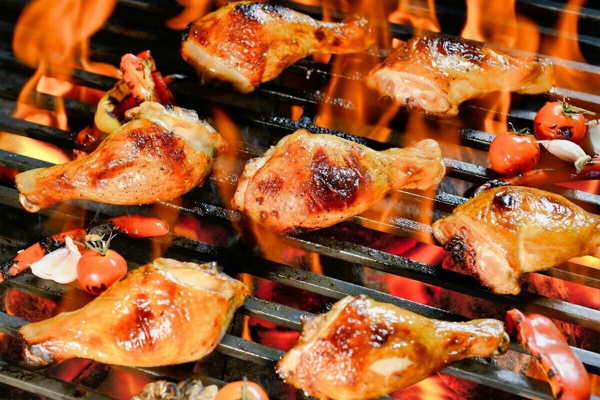 Kylling Buffalo Wings. BBQ. Rå. Fryst. Norge