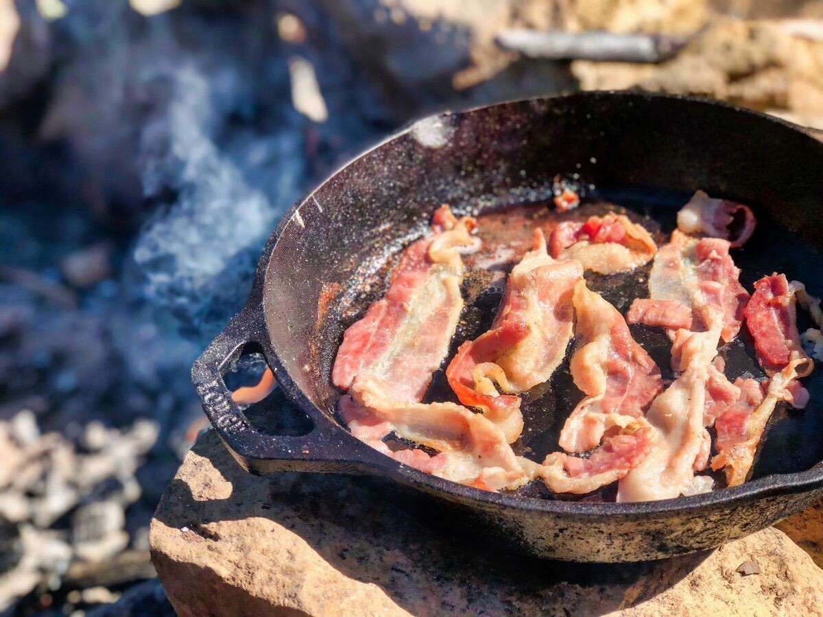Bacon i skiver, Bøkerøkt. 1 Kg.
