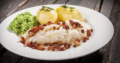 Lutefisk av Torskeloins. Fersk. Lutefisk av Torskeloins. Fersk.