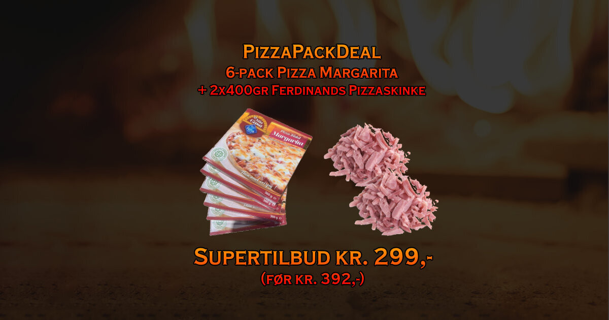 Knalltilbud: Pizza Pack