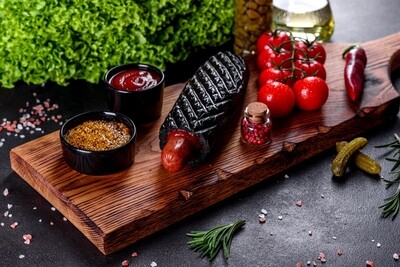 Ferdinands Kylling Og Kalkunpølse med Pepper. Stekepølse.