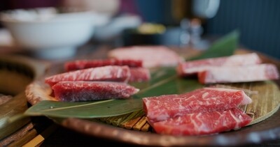 Storfe Høyrygg. Wagyu A5. Japan. Biter