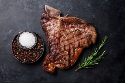 Storfe T-Bone Steak. Teys. Australia