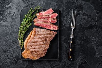 Storfe Ytrefilet med fettkappe. Striploin. Teys. Australia