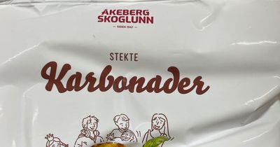 Karbonader. Stekte. Fryst. Åkeberg Karbonader. Stekte. Fryst. Åkeberg