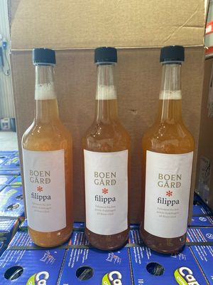 Eplemost fra Boen Gård. Filippa epler ( 75 CL ) Eplemost fra Boen Gård. Filippa epler ( 75 CL )