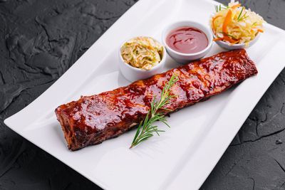 Spareribs Baby Back Ribs. Naturell. Rå. Fryst, bulk. Norge.