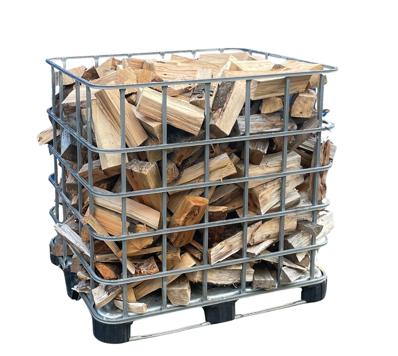 Brennholz Buche trocken 33cm - 1,2 SRM - in Gitterbox.