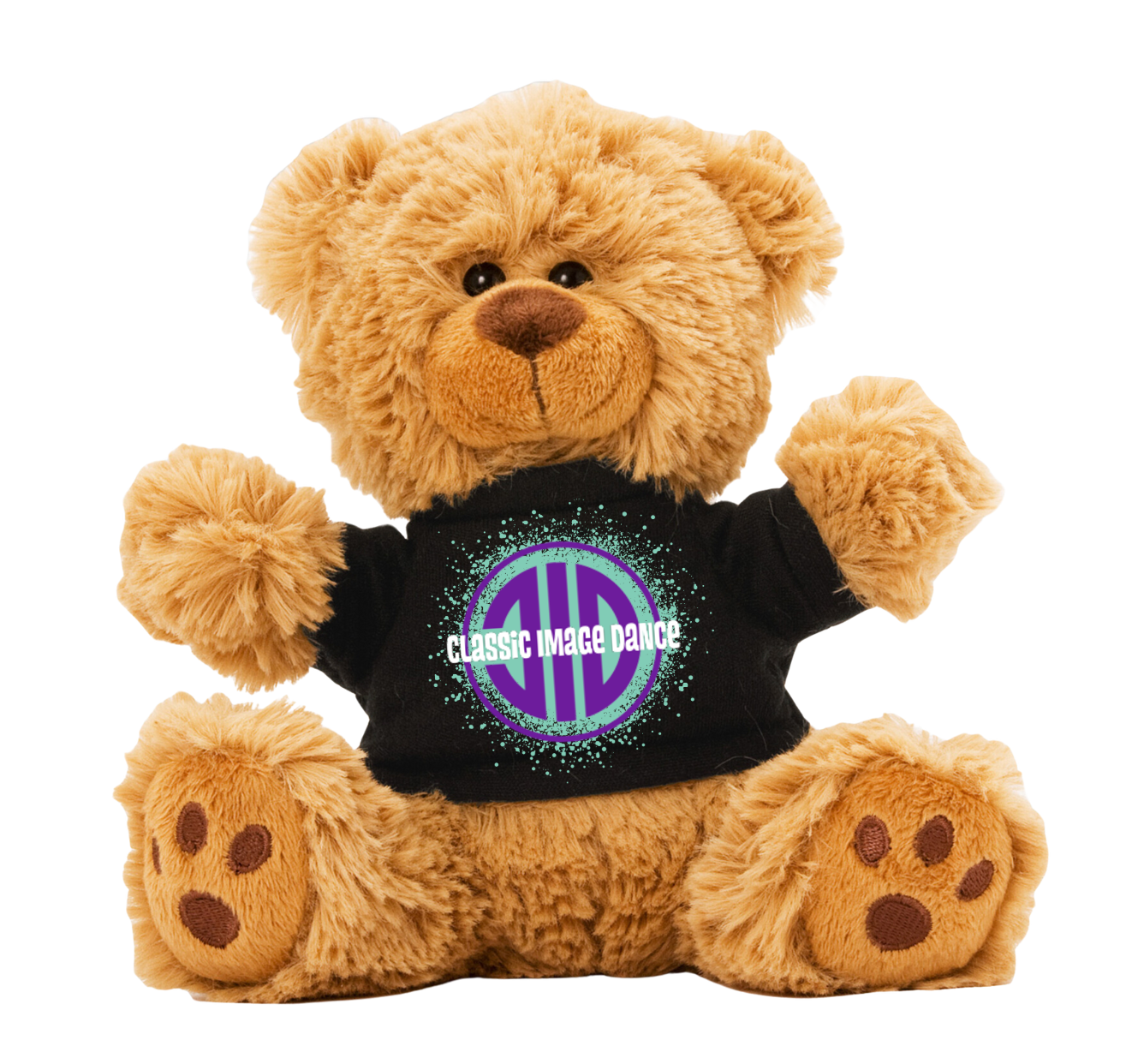 6&quot; Teddy Bear with Black Shirt