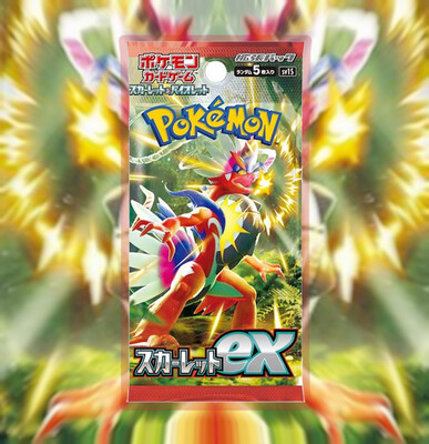 Scarlet &amp; Violet: Scarlet ex - Japanese Pokemon Booster Pack (sv1S)