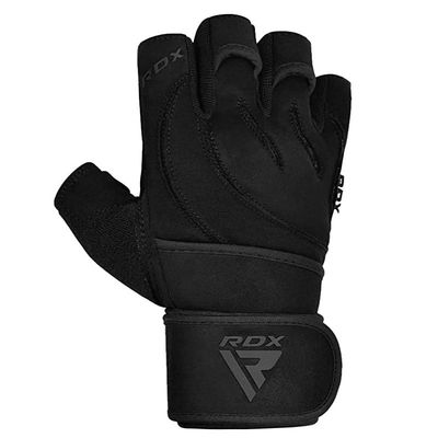OPEN FINGER MICRO GYM GLOVE w/ Wrist Wrap - L4