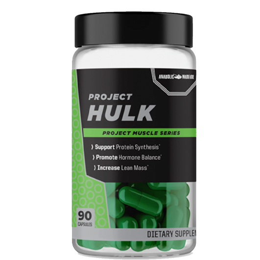 PROJECT HULK, Size: 90 Capsules