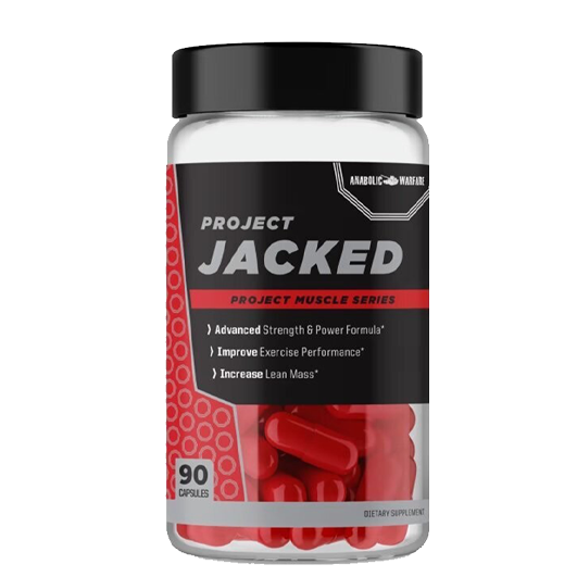PROJECT JACKED, Size: 90 capsules