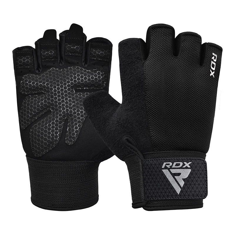 OPEN FINGER MESH GYM GLOVE - W1