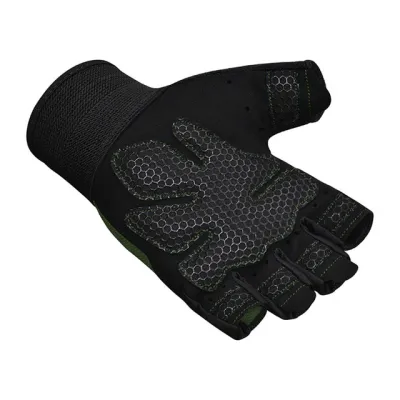 OPEN FINGER MESH GYM GLOVE - W1