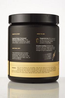 CREATINE MICRONIZED MONOHYDRATE