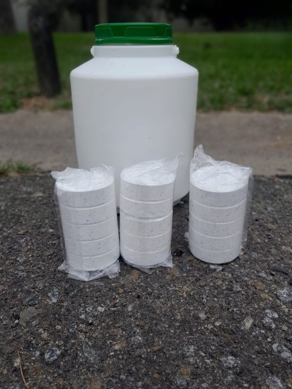 Pastillas triple accion x 10 kilos