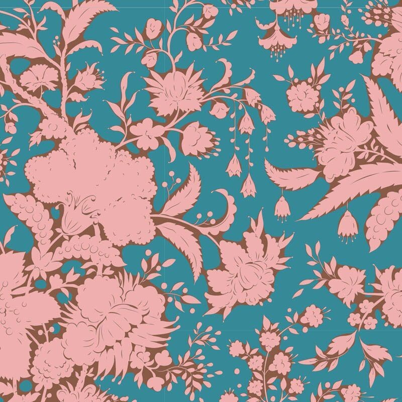 Tilda Bloomsville - Abloom - Petrol