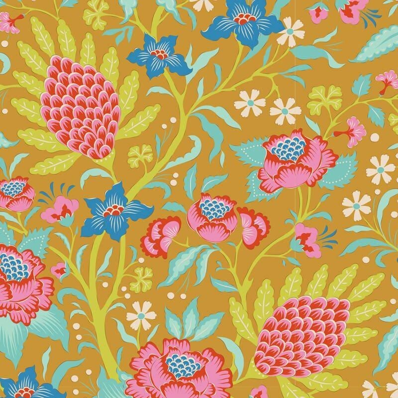 Tilda Bloomsville - Flowertangle - Mustard