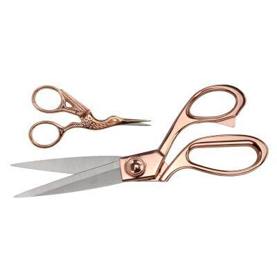 Premium Scissor Set  - Rose Gold