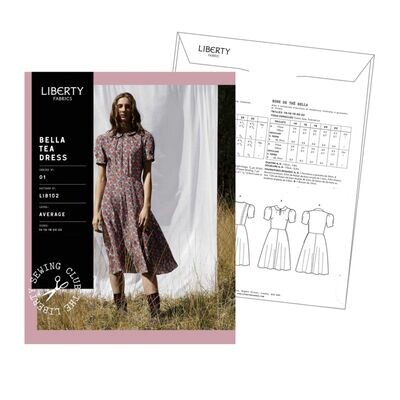 Bella Tea Dress - Liberty Patterns
